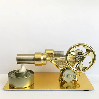 Hot Air Stirling Engine Motor Model Fluid Dynamic Physics Experimental