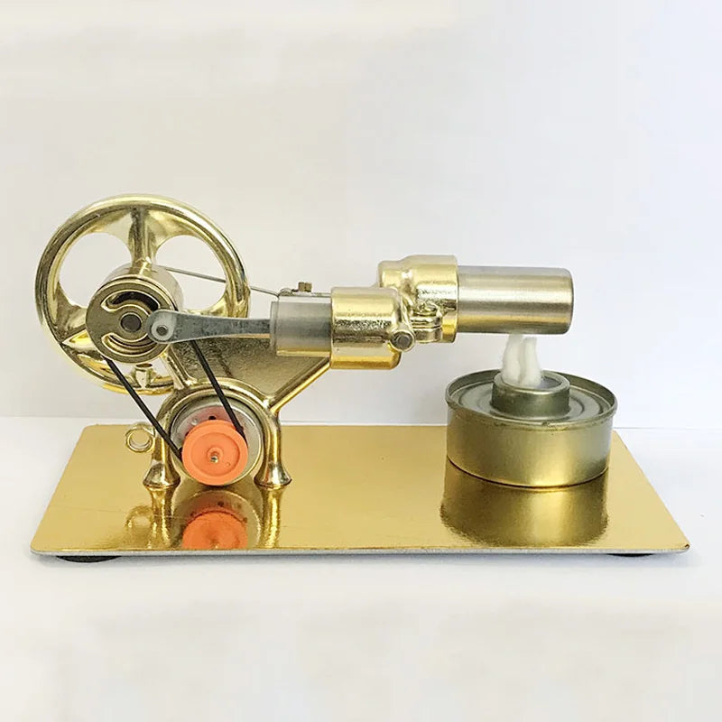 Hot Air Stirling Engine Motor Model Fluid Dynamic Physics Experimental